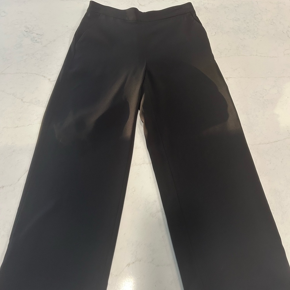Loft Black Elastic Waist Pants - Picture 1 of 3